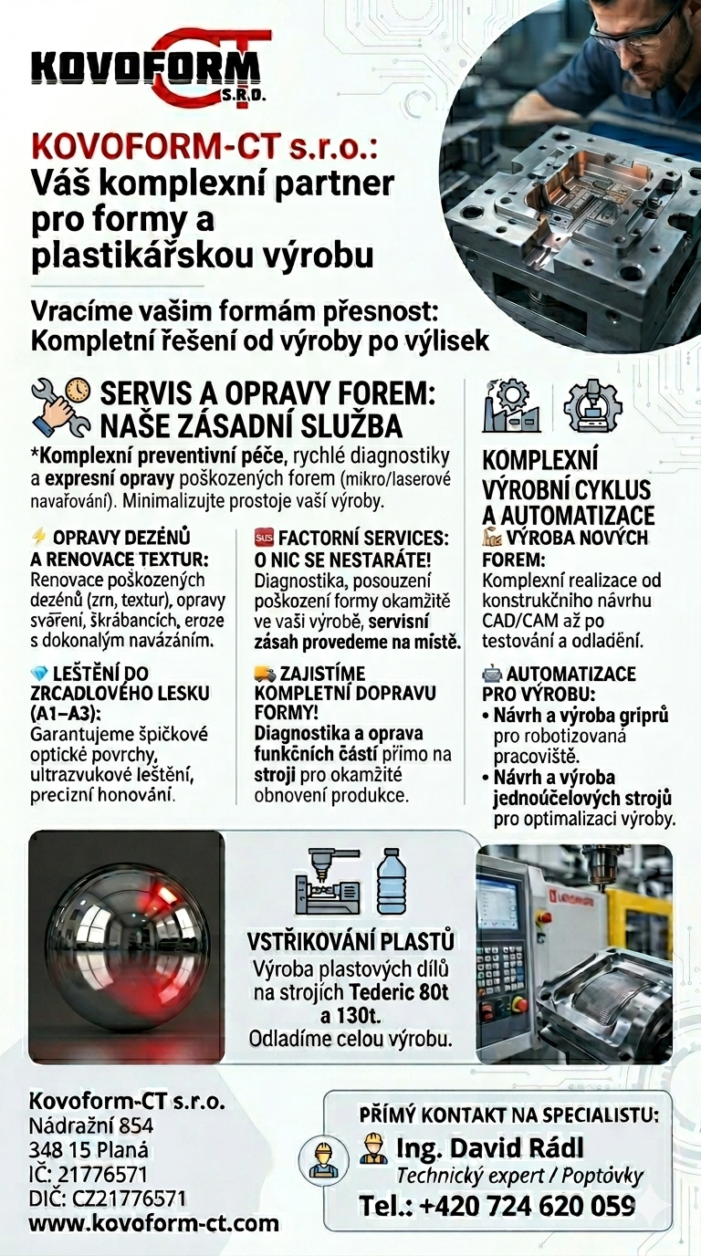 KOVOFORM-CT kompetence